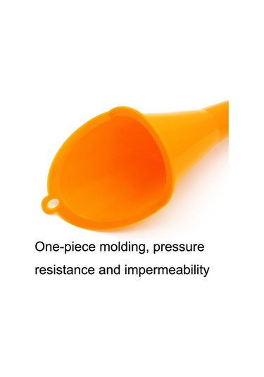 Sones 10 Adet Araba Eller Serbest Plastik Yakıt İkmal Hunisi Turuncu