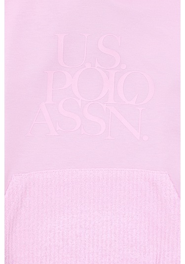 U.s. Polo Assn. Kız Çocuk Pembe Sweatshirt 50290722-vr041 Pembe