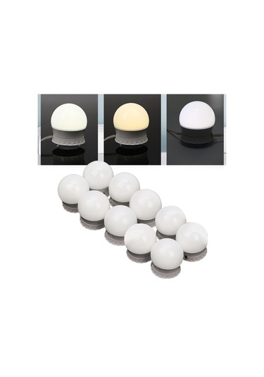 Suntek 10 Led Makyaj Aynası Işıkları Süper Parlak Banyo
