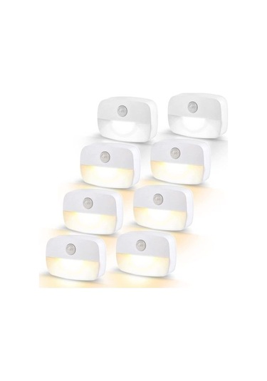 Hareket Sensörlü Led Gece Lambası, İç Mekan Gece Lambası Dolap Aydınlatması, Araba