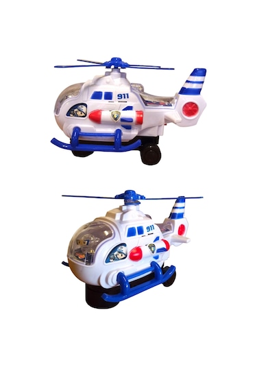 Oyuncak Polis Helikopteri: Işıklı, Sesli Ve Hareketli Görev Başında