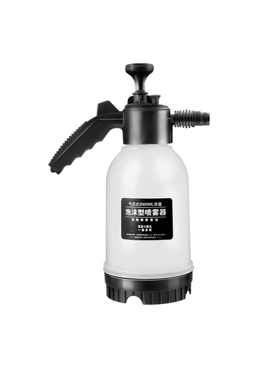 Yaleker Bahçe Ve Ev Bitkileri İçin 2000ml Çok Amaçlı Sprey Şişe - 2 Nozullu Bakır - Siyah