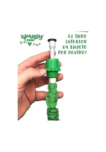 Dancemonkey Güçlü Basınçlı Yeşil Sulama Metre Hortumu Bahçe Araç 15 Sc