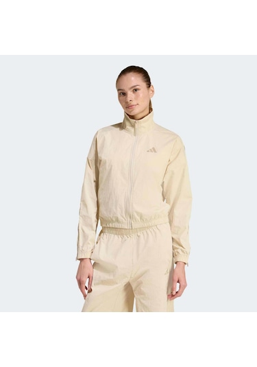 Adidas City Tech Kadın Bej Ceket Ka1880 Krem