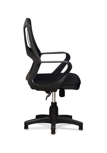 Misafir Bekleme Sekreter Koltuğu Siyah Arya Model