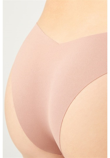 Basic İz Yapmayan Lazer Kesim Brezilya Külot 5'li Paket Renkli-11 Çok Renkli