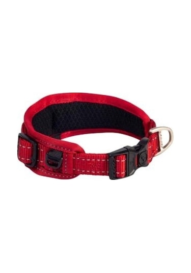 Rogz Utility Gevoerde Halsband Xxl Rood Boyun Tasması Kırmızı