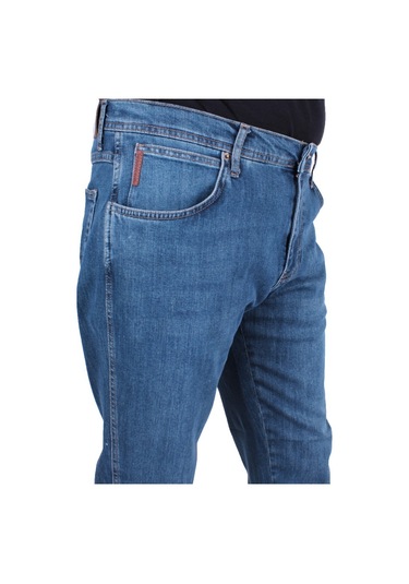 Twister Vegas 132-310 Mavi Yüksek Bel Rahat Paça Erkek Jeans Pantolon Mavi