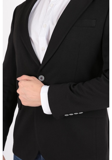 Cazador 1024 Erkek Blazer Ceket Siyah