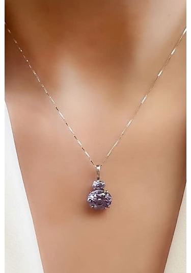 Italyan Tasarımı Aleksandr Tasarımı 925 Ayar Gümüş Kolye