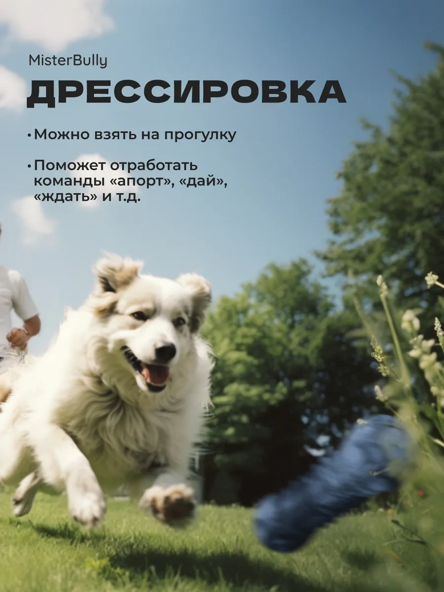 Misterbully Büyük Köpek Irkları İçin Dayanıklı Oyuncaklar 383850348