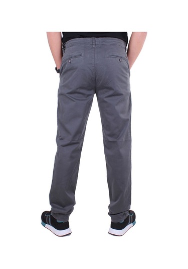 Twister Togo 728 Antrasit Yüksek Bel Rahat Paça Erkek Kanvas Pantolon Antrasit