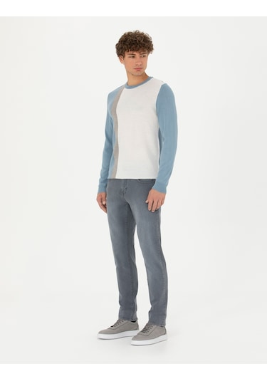 Pierre Cardin Erkek Koyu Mavi Triko Kazak 50278089-vr032 Koyu Mavi