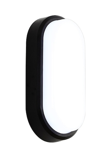 Hangfox Sıfır Radyasyonlu Ip65 Su Geçirmez 15w Led Duvar Lambası - Siyah, Dış Cephe, Otel Koridor, Bahçe İçin Enerji Tasarruflu Aydınlatma Diğer