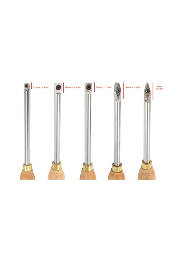 Kangvka Ahşap İşleme İçin 35 Derece Uçlu E-karepriz Karbür İğne, Yüksek Hassasiyetli El Fırça Bıçağı