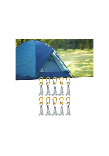 Suntek 10 Parça Güverte Ankraj Mandalları Paslanmaz Altın Altın