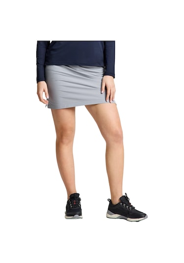Slam Slam Tech Ws Skort Kadın Gri Etek W05 Gri