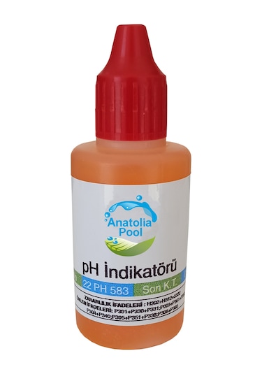 Anatolia Pool Havuz Suyu Test Kiti Yedek Phenol Sıvısı