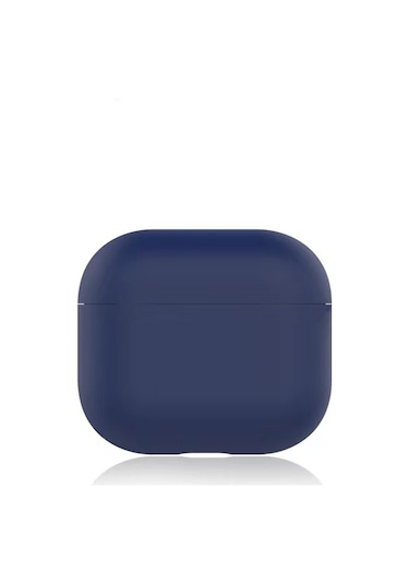 Ekılıf - Airpods Pro 2 Uyumlu - Kılıf Darbelere Karşı Dayanıklı Standart Silikon Kılıf - Lacivert