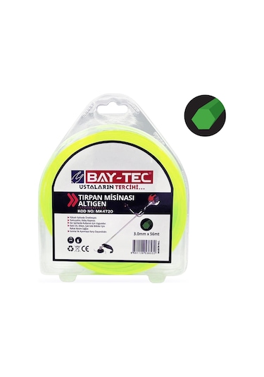 Altıgen Tırpan Misinası 3 Mm X 56 Mt Mk4720