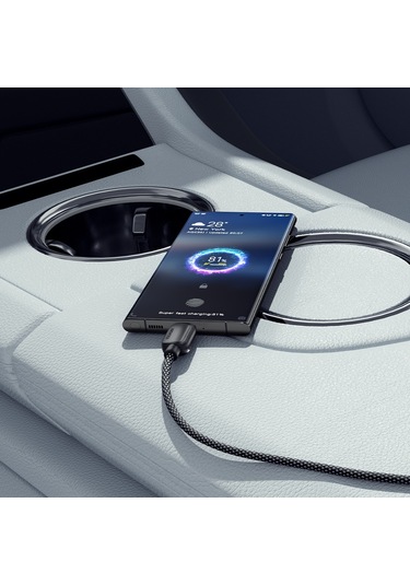 Cbtx Essager 1 M A-C 7 A 100 W T Usb-A Type-c Hızlı Şarj Kablosu