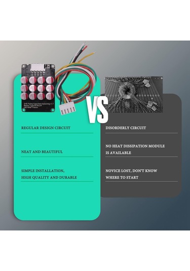 Ximistore9 4s Lityum Pil Grup Dengeleyici, 5.5a Kapasitif Enerji Transferi Eşitleme Kartı