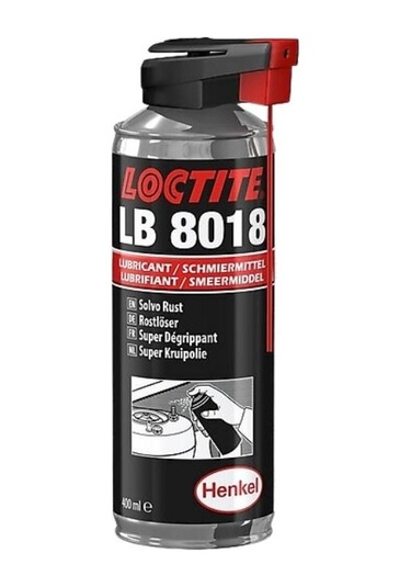 Loctite Lb 8018 Yağlayıcı Pas Sökücü Sprey 400 Ml. - 2 Adet