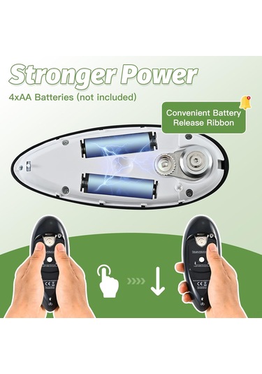 Kangvka Otomatik Kutu Açıcı Ve Sekiz Biçimli Açıcı Seti - Pil Dahil Değil Aa Pil İhtiyacı Var Siyah