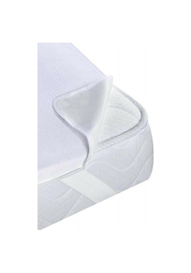 Bebesi Sıvı Geçirmez Tek Kişilik Alezi 90x200 Cm Yatak Koruyucu Micro Kumaş Beyaz