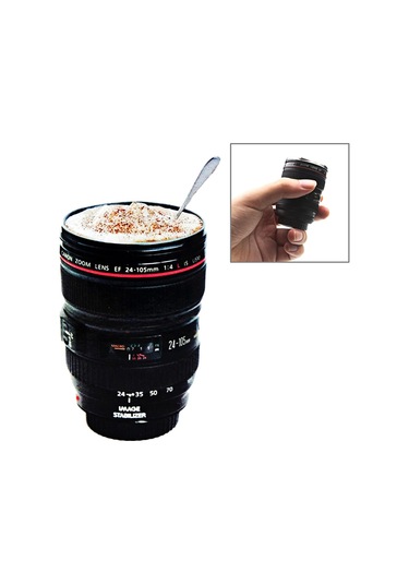 Mini Zoom Ef 24-105mm F/4.0l Usm Lens Kahve Termos Fincan Kupa