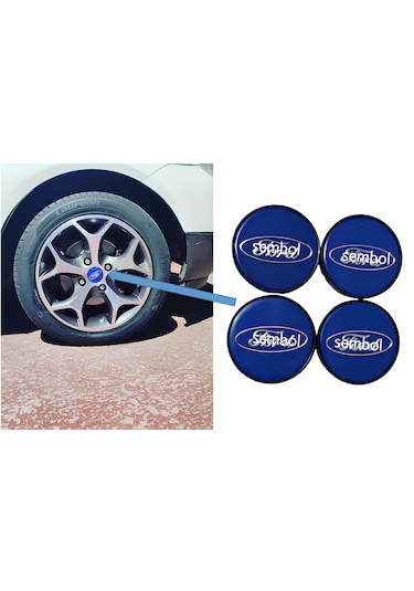 Focus Mondeo Fiesta Jant Göbeği 58/55 55 Mm Yuva 4lü Set Yuva İç Çapı 5.5 Santimse Uyumludur