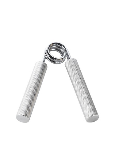 Youtek Güncel Gripsli Çelik Yaylı 300 Pound Ayarabilir Ev İçi Elekoluk Güçlendirici Alüminyum Gövde Siyah-silver