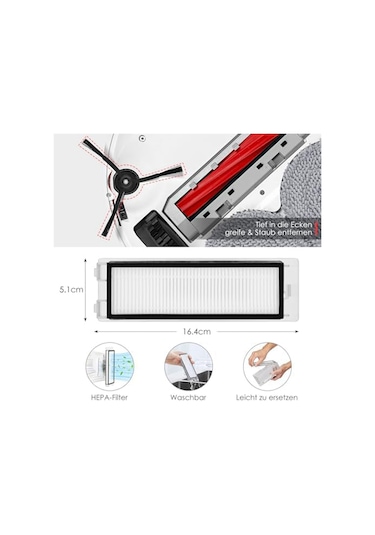 Roborock Q Revo Robot Süpürge Aksesuar Seti, Toz Torbası