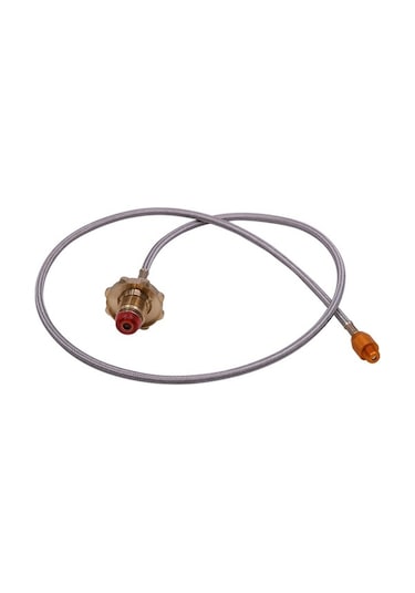 Fortunelane Propan Bağlantılı Dayanıklı Kamp Stovu Lpg Tankı Hortumu, Esnek, Güvenli, Tekli, Çok Renkli Çok Renkli