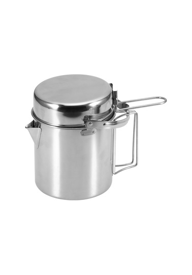 Yaozixa Dışarıda Kullanım İçin Paslanmaz Çelik Kamp Çaydanlığı - Döküm Çıkışı, Kapak Ve Katlanabilir Kolu İle Dayanıklı Tasarım Çok Renkli