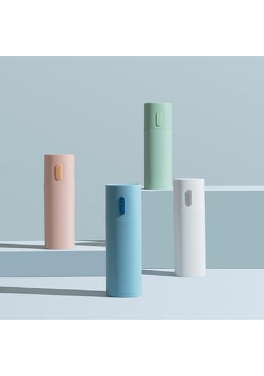 Sones Seyahat Diş Fırçası Kutusu Çift Diş Macunu Saklama Kutusu Ağız Suyu Bardağı Pembe Diğer