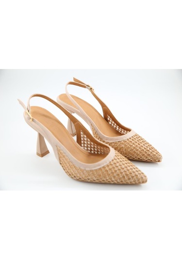 Feles 083-875 Nut Kadın Topuklu Ayakkabı Nut