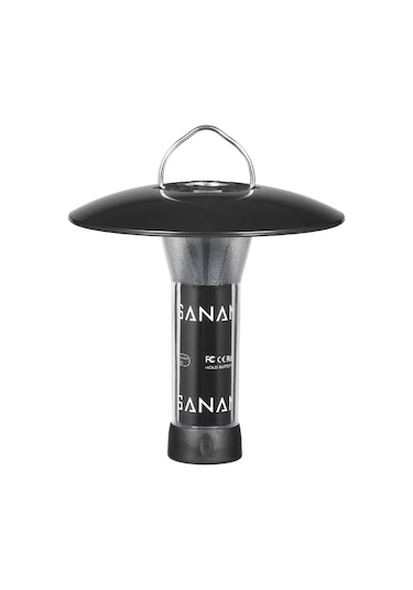 Teltree Kamp Işığı Seti: Şarj Edilebilir Led Fener, Taşınabilir Tripod Ve Aksesuarlar Dahil Siyah