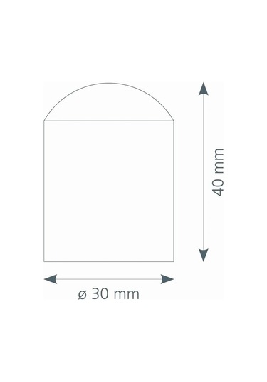 Canex Yer Kapı Tamponu Kauçuklu Yuvarlak Paslanmaz 5 Adet
