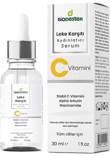 Biodestek Vitamin C Leke Karşıtı Aydınlatıcı Serum 30 ML