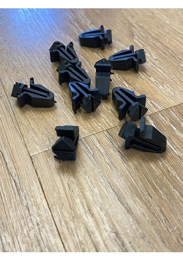 Kriart Nissan İçin Radyatör Izgarası Montaj Klipsleri 10 Adet 312916890