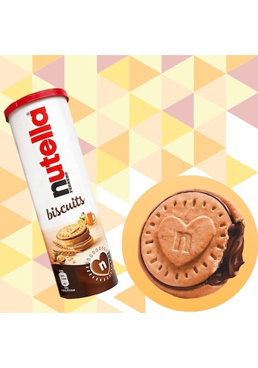 Nutella Biscuits 166 Gr (1 Paket)
