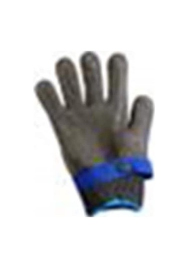 1 Adet Kesilmeye Dayanıklı Bıçaklanmaya Dayanıklı Metal Mesh Marangozluk Kasap Terzi Operasyon Eldiveni - L