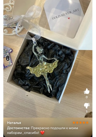 Magazin Dla Rukodel'nic Ip Gavrilov R N İlkbaharı Temsil Eden Siyah 10'lu Kapaklık Yazlık Hediyelik Hazineli Kağıt 103