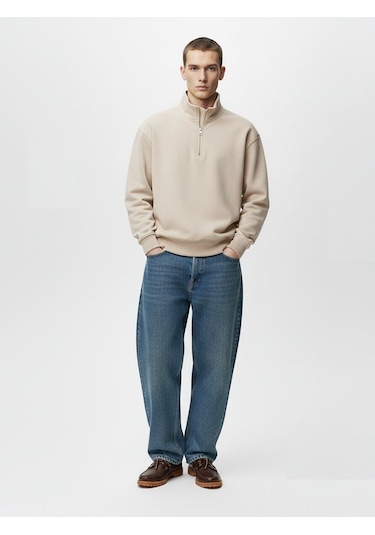 Ltb Krem Sweatshırt Krem 2XL
