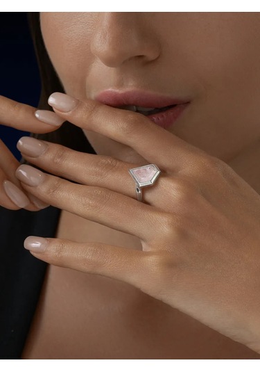 Sokolov 925 Ayar Gümüş Mücevher Klasik Yüzük 17616725 Gri