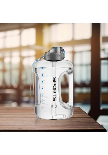 Suntek Su Sürahisi Büyük Kapasiteli Kayışlı Temizle-2500Ml Çok Renkli