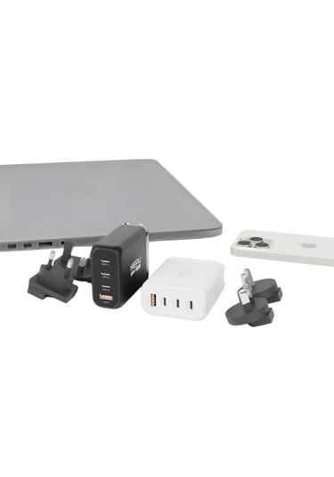 Hp-304 100watt Gan Şarj Adaptörü 4-port Fast Charger Hızlı Seyeha