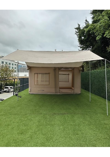 Campout Şişme Çadır Krem