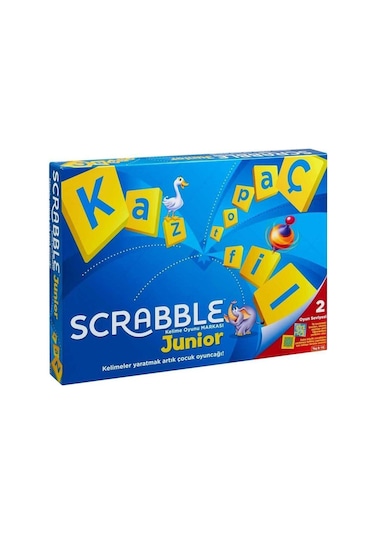 Scrabble Junior Türkçe Eğlenceli Aile Oyunu